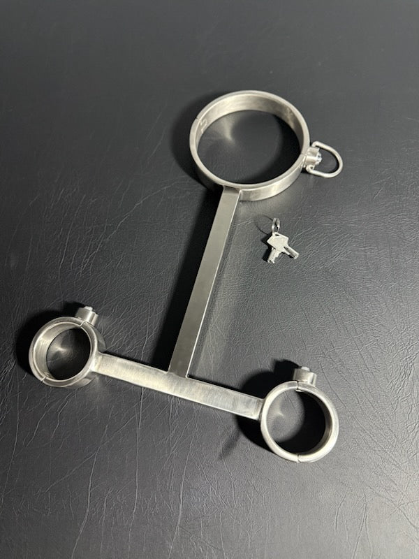 Restrained Authority - unyielding steel. Absolute control.