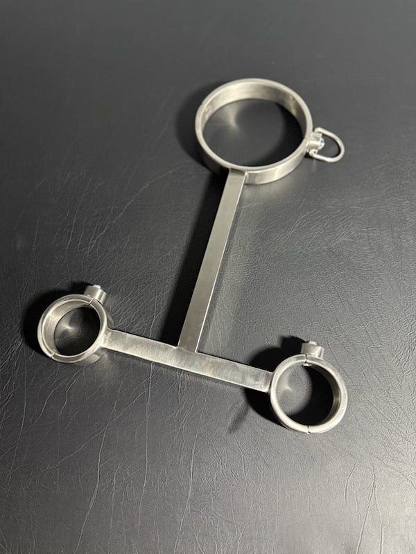 Restrained Authority - unyielding steel. Absolute control.